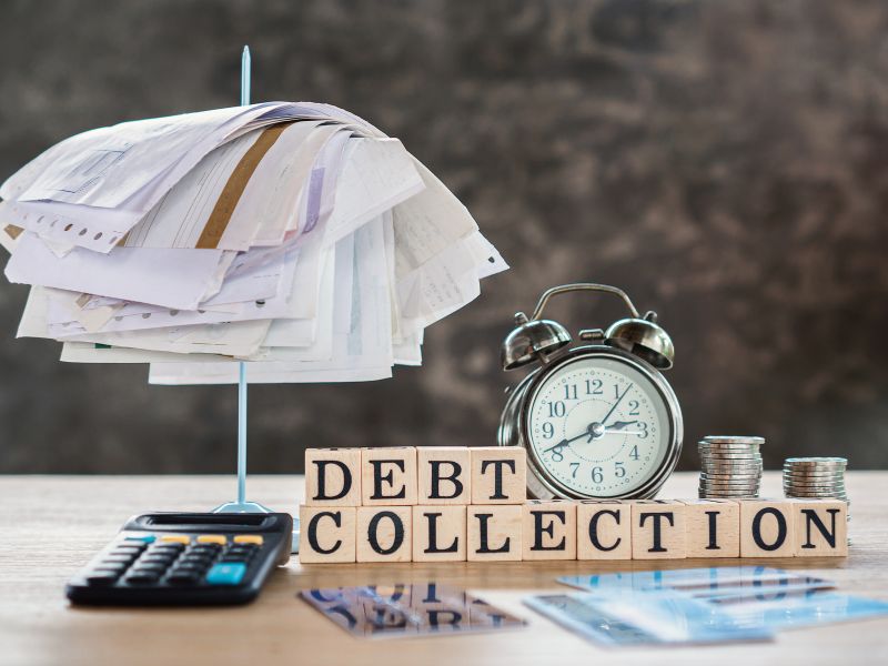 Illustration of effective debt collection