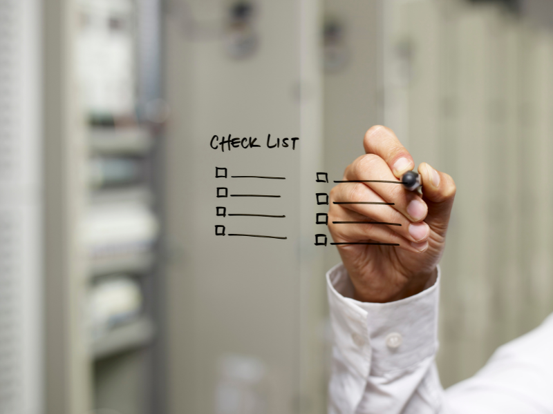 CFO checklist to assess your financial readiness.