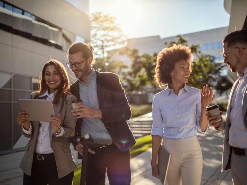 Startup team navigating M&A and fundraising